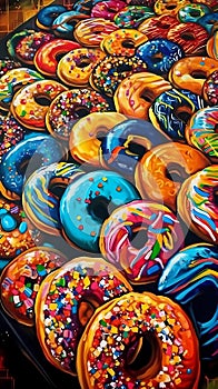 Psychedelic Donuts