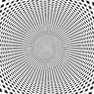 Psychedelic optical spin illusion background