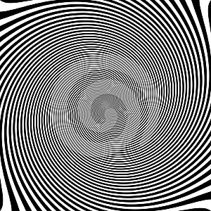 Psychedelic optical spin illusion background