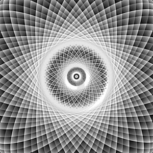 Psychedelic optical spin illusion background