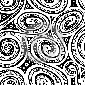 Psychedelic ornament seamless