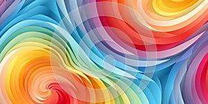 psychedelic rainbow ridged topological map pattern background