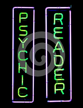 Psychic Neon Sign