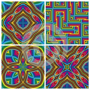 Psychodelic Pattern Set