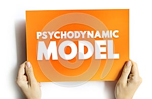 Psychodynamic Model - psychoanalytic psychotherapy, helps clients understand their emotions and unconscious patterns of behavior,