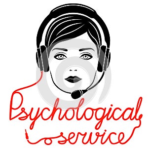 Psychological online service concept