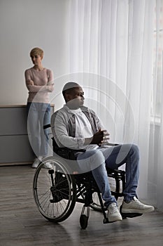 Psychological problems, depression, quarrels and life with disabled person