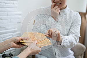 Psychologist uses metaphorical associative cards in a session with a patient.