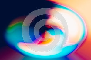 psychotropic and rounded background with bright colors photo