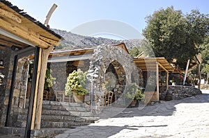 Psychro, august 29th: Cave of Zeus Way Taverns in Crete island of Greece