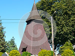 PSZCZYNA LAKA , -POLAND -WOODEN HISTORIC  BELLOW