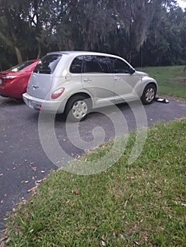 PT Cruiser car silvercar