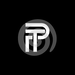 PT Logo, PT Monogram, Initial PT Logo, Letter PT Logo, Icon, Vector