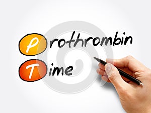 PT - Prothrombin Time acronym