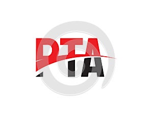 PTA Letter Initial Logo Design Vector Illustration photo