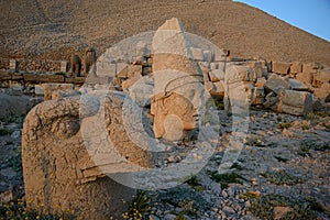 Ptah, Apollo and Tyche statues in Mount Nemrut