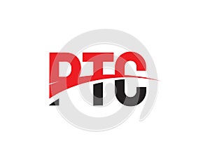 PTC Letter Initial Logo Design Vector Illustration