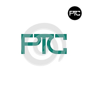PTC Logo Letter Monogram Design