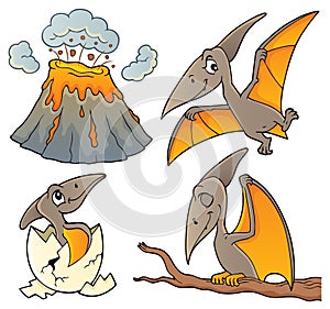 Pterodactyls theme set 1