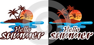 Hello summer happiest in nature