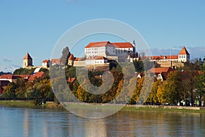 Ptuj And Drava River, Slovenia In Autumn