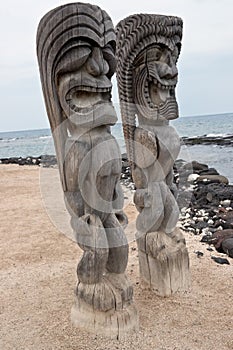 Pu 'uhonua O Honaunau Big Island Hawaii