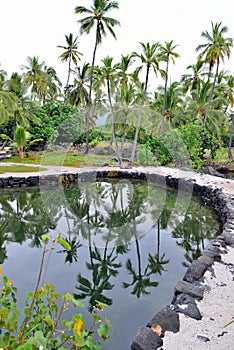 Pu`uhonua o Honaunau the Place of Refuge Big Island of Hawaii