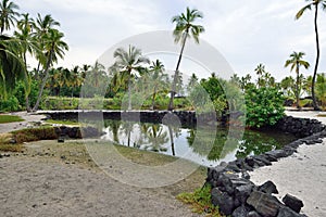 Pu`uhonua o Honaunau the Place of Refuge Big Island of Hawaii