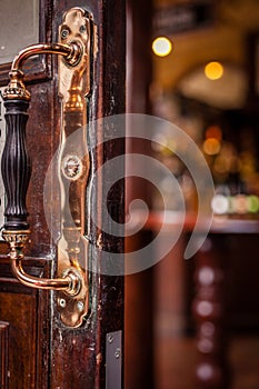 Pub door handle