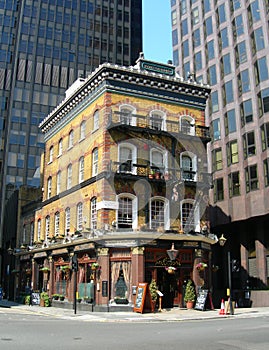 Pub in London, England, UK