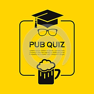 Pub quiz poster photo