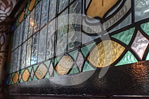 Pub stained glass