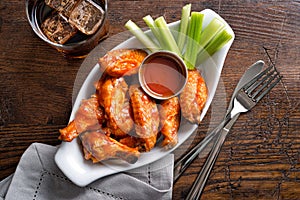 Pub Style Chicken Wings