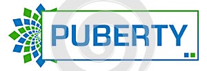 Puberty Blue Green Circular Bar