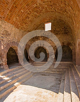 Public Baths of the ancient Romans photo