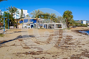 Public beach at Ayia Napa in Cyprus