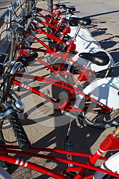 Public bicycle parking, Barcelona