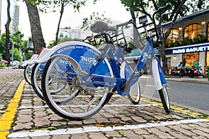 Public bike service launched in Ho Chi Minh City, install the mobile app on your smartphones and fill out personal information for