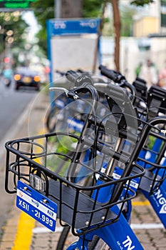 Public bike service launched in Ho Chi Minh City, install the mobile app on your smartphones and fill out personal information for