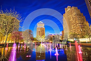 Public Citygarden in downtown st. louis