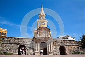 Public Clock Tower in Cartagena de Indias photo
