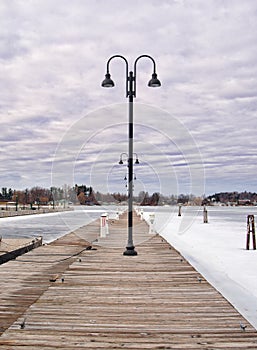 Public dock in Clayton