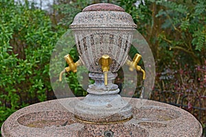 Public Drinking Fountain in Regents Park London