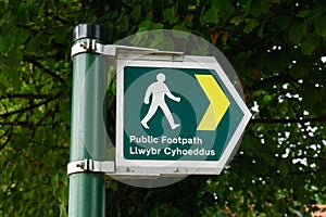 Public Footpath Sign