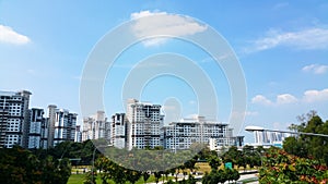 Public Housing Estate in Jurong East, Singapore