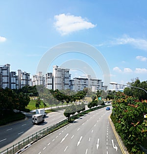 Public Housing Estate in Jurong East, Singapore