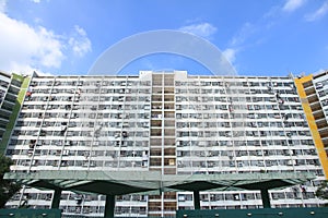 Public Housing Estate in Tuen Mun, Hong Kong