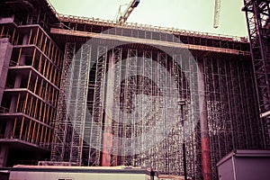 Public housing under construction