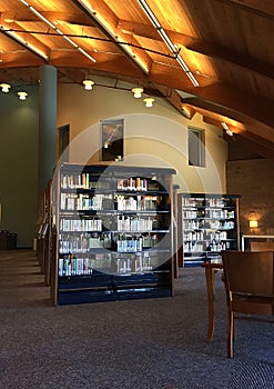 Public library interior