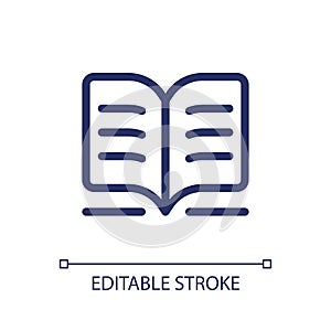 Public library pixel perfect linear ui icon